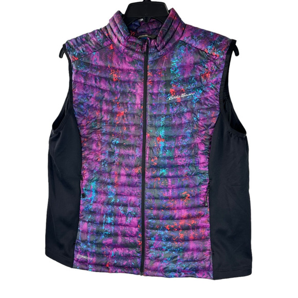 Eddie Bauer First Ascent Storm Down 800 Quilted Puffer Vest Purple Size 2XL - Picture 2 of 8